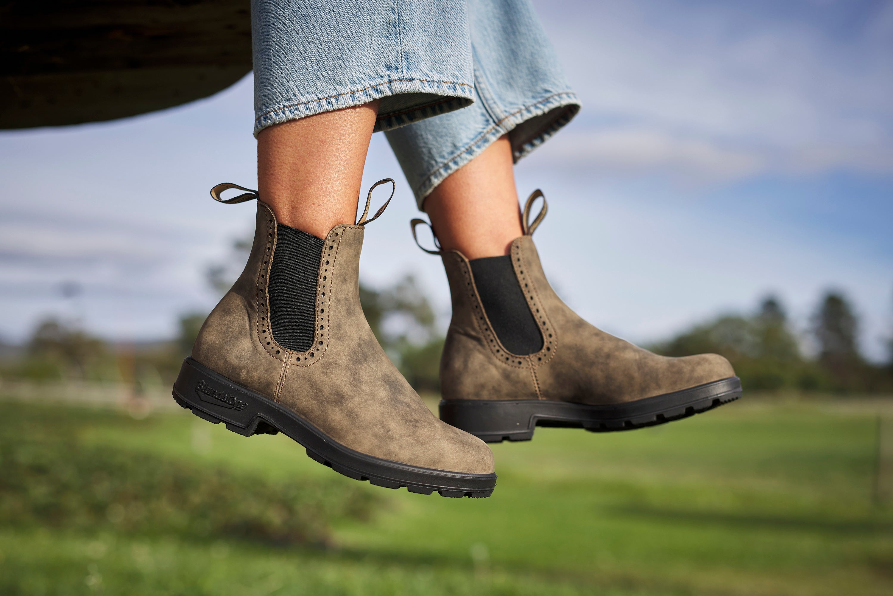 Blundstone Chelsea Boots 1351 Marron chez S2 Vichy