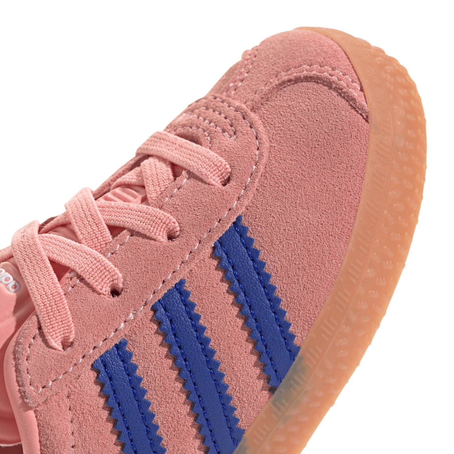 Adidas Gazelle Rose Bebe Baskets en Suede pour bebe S2 Vichy