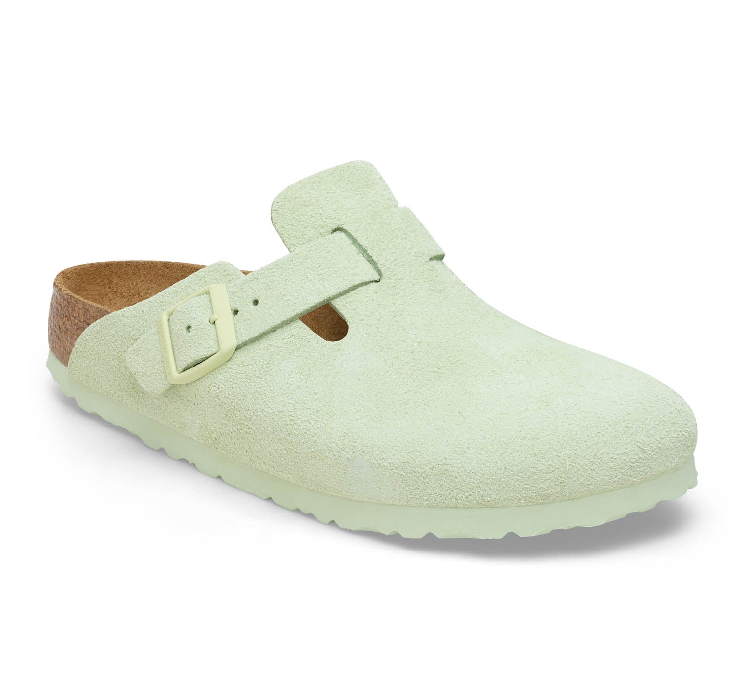 Birkenstock Boston Fadded Lime