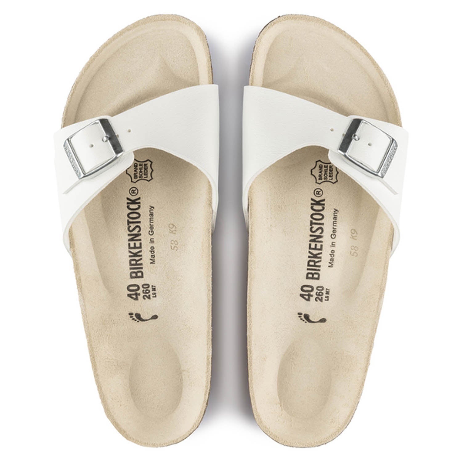 Birkenstock Madrid Blanc