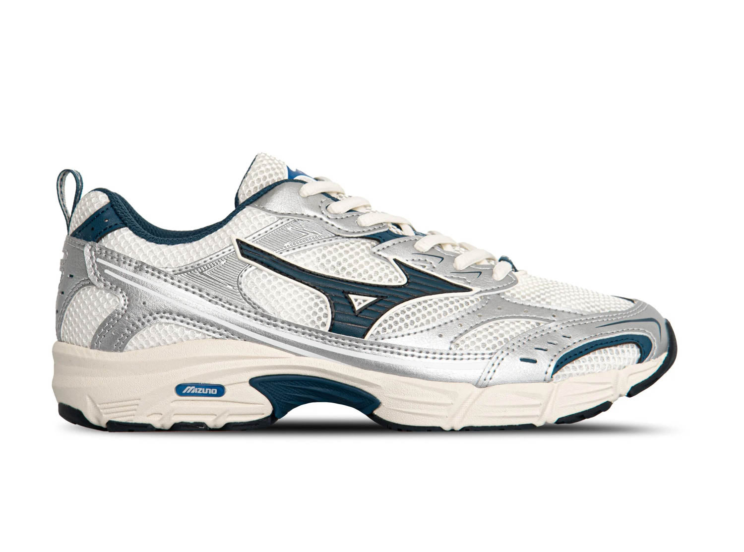 Mizuno MXR Snow White Majolica Blue Silver