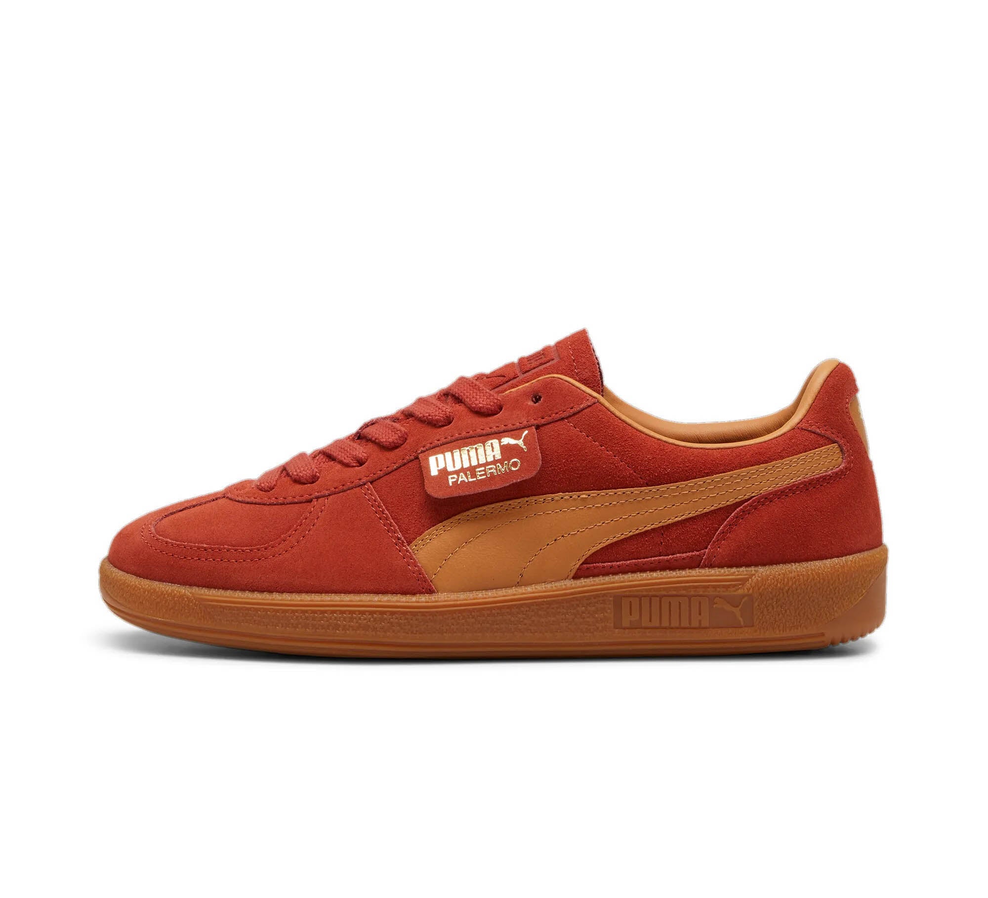 Decouvrez Les Sneakers Puma Palermo Femme Baskets Suede orange