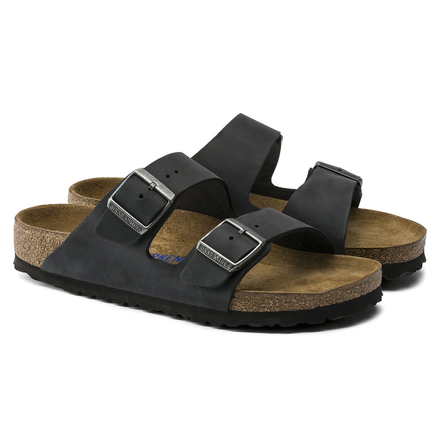 Birkenstock Arizona Noir, Sandales Femme, Birkenstock