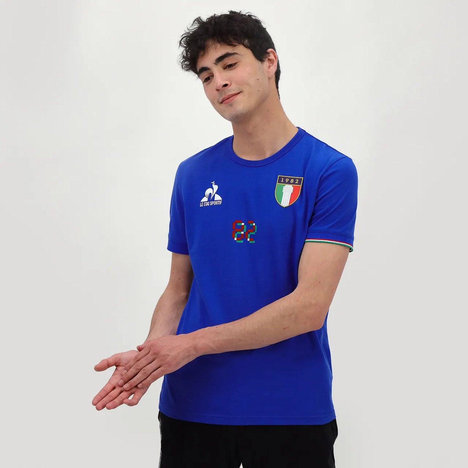 Le Coq Sportif Tee shirt ITALIE 82