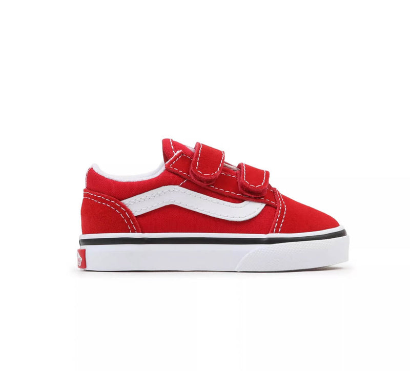 Vans bebe online rouge